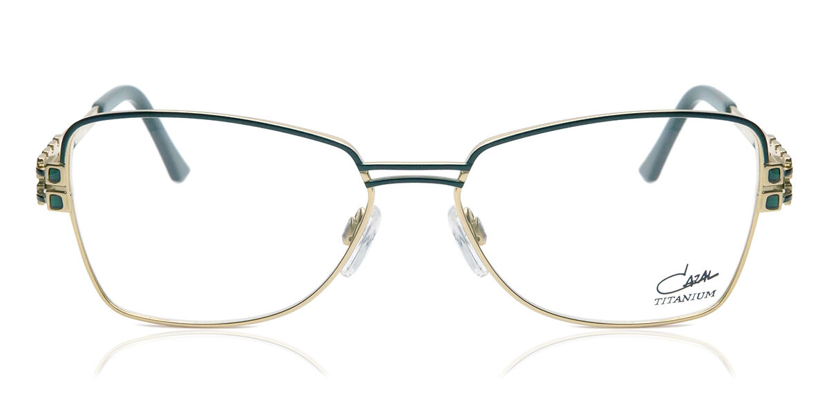 Image of Cazal 4289 003 Óculos de Grau Verdes Masculino BRLPT