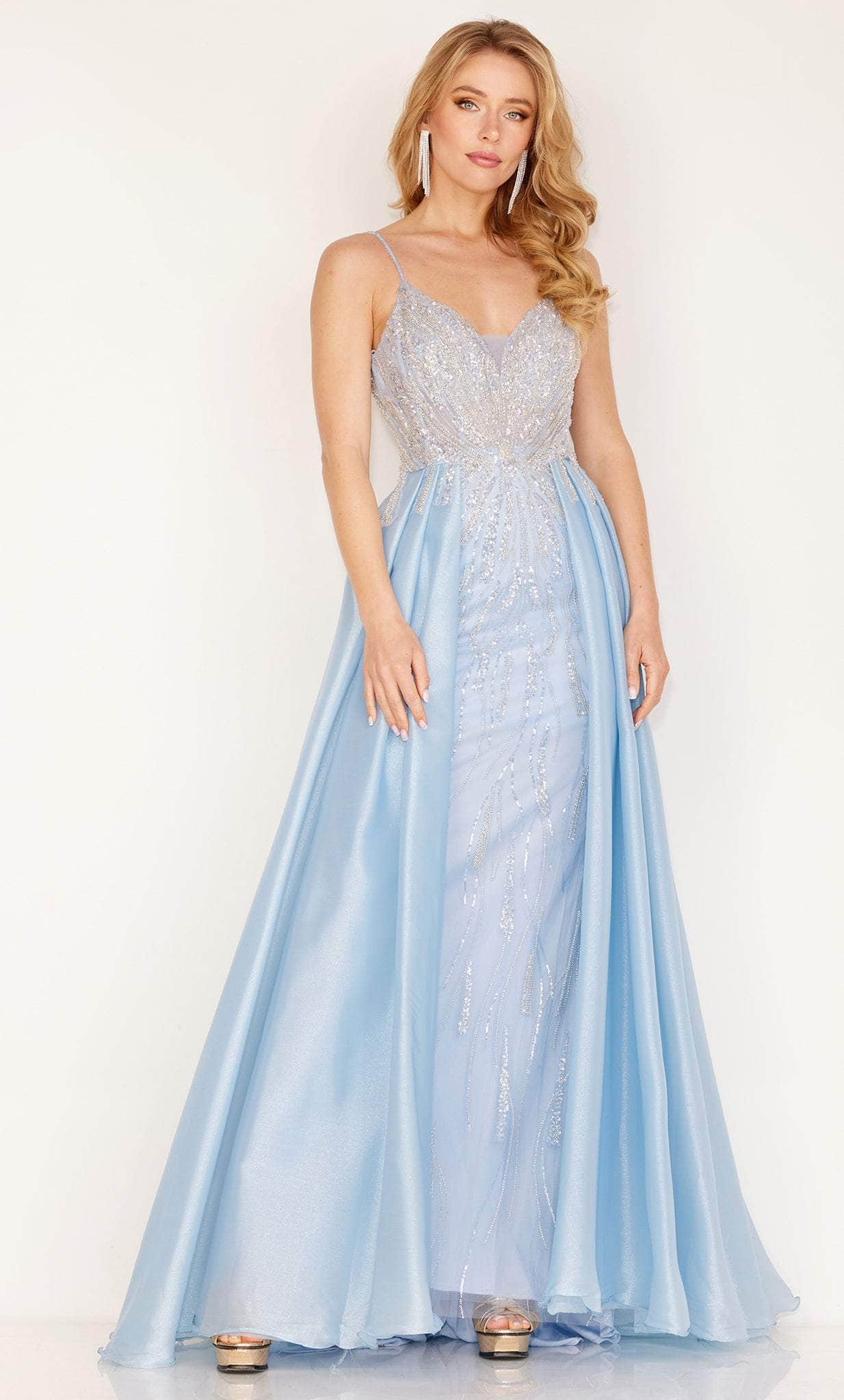 Image of Cecilia Couture 170 - Sleeveless Sequin Embellished Prom Dress