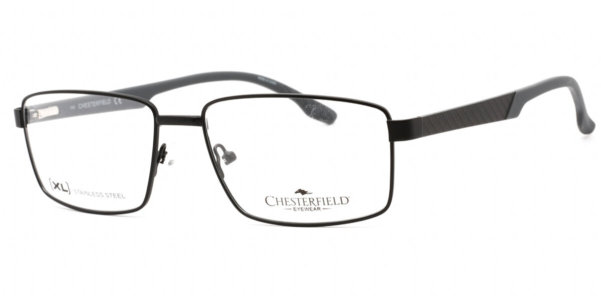 Image of Chesterfield CH 83XL 0003 Óculos de Grau Pretos Masculino BRLPT