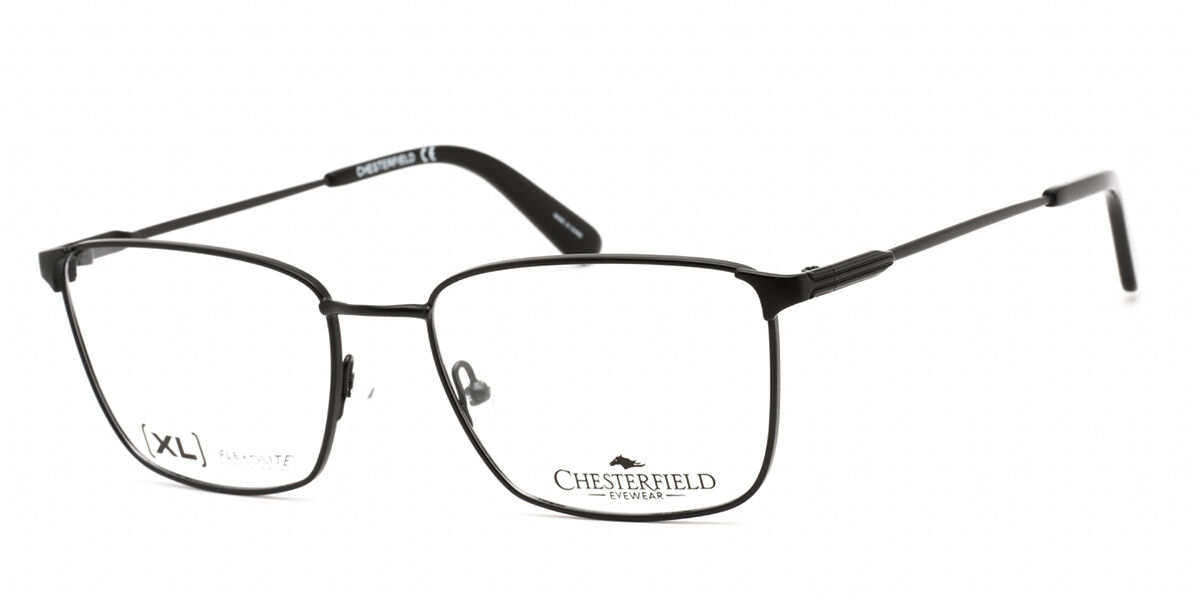 Image of Chesterfield CH 95XL 0003 Óculos de Grau Pretos Masculino BRLPT