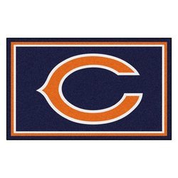 Image of Chicago Bears Floor Rug - 4x6