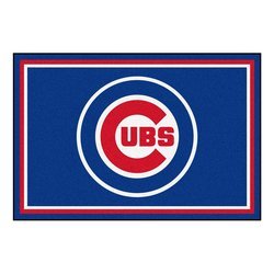 Image of Chicago Cubs Floor Rug - 5x8
