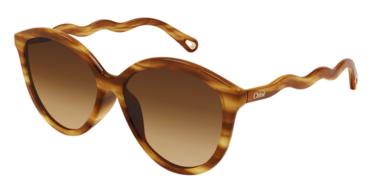 Image of Chloé CH0087S 002 Óculos de Sol Tortoiseshell Feminino PRT