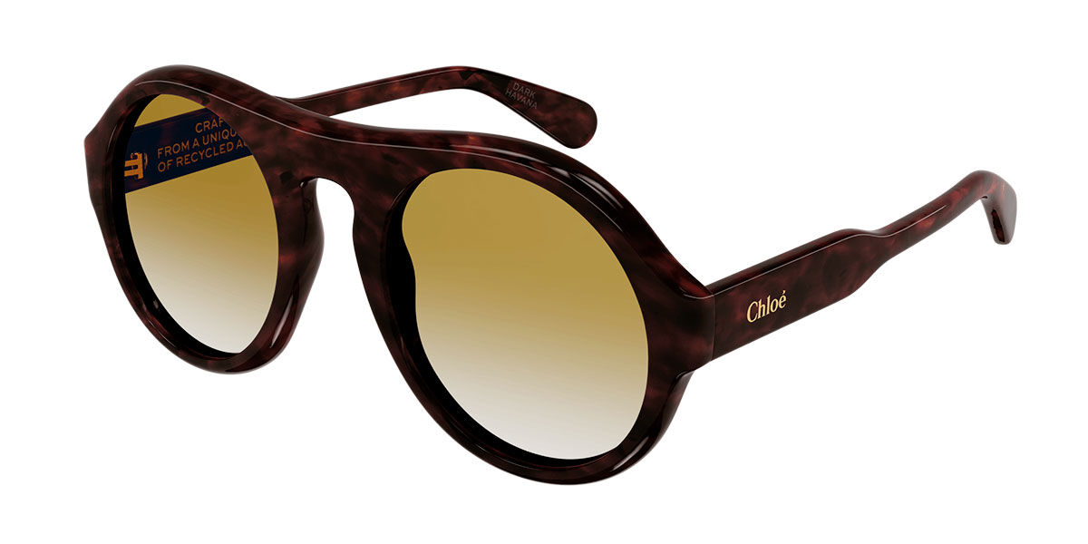 Image of Chloé CH0151S 002 Óculos de Sol Tortoiseshell Feminino BRLPT