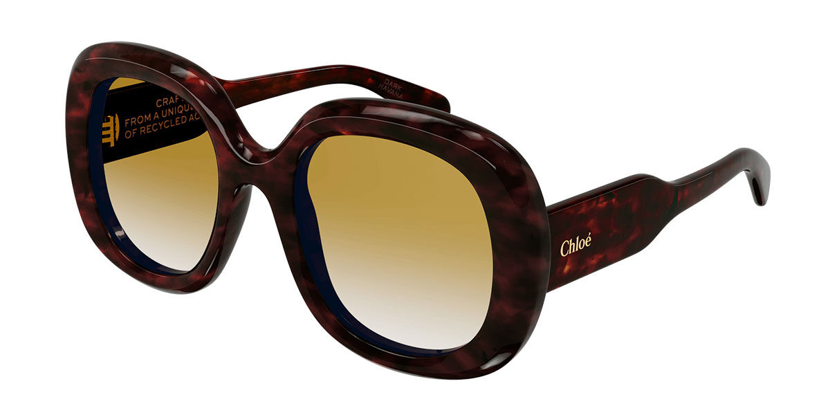 Image of Chloé CH0153S 002 Óculos de Sol Tortoiseshell Feminino BRLPT