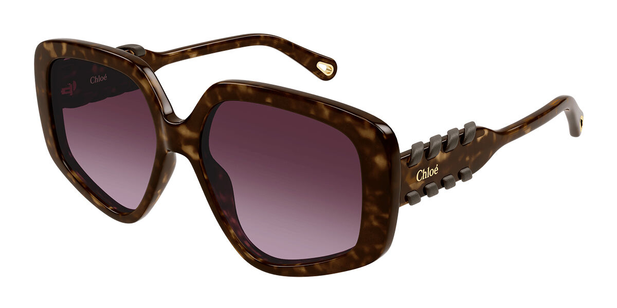 Image of Chloé CH0210S 002 56 Lunettes De Soleil Femme Tortoiseshell FR