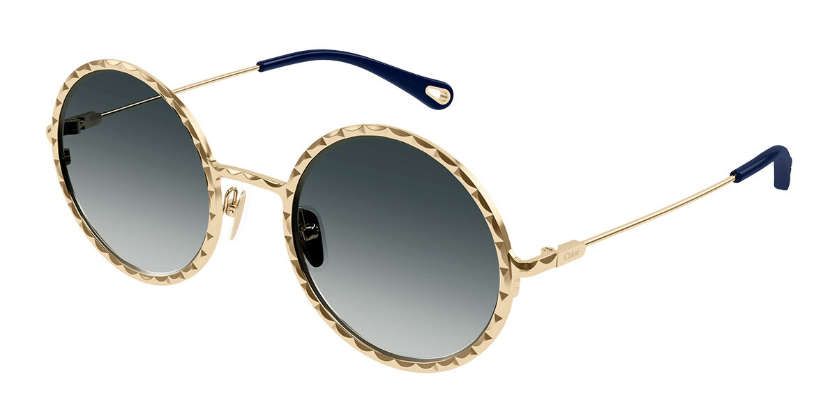 Image of Chloé CH0230S 004 53 Lunettes De Soleil Femme Dorées FR