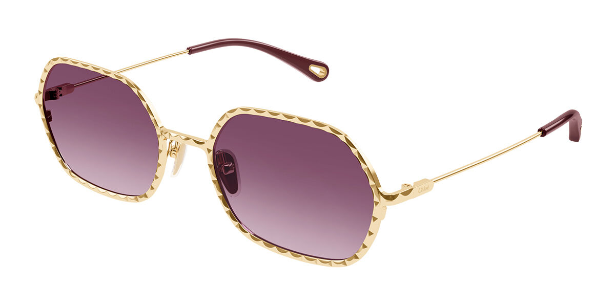 Image of Chloé CH0231S 003 56 Lunettes De Soleil Femme Dorées FR