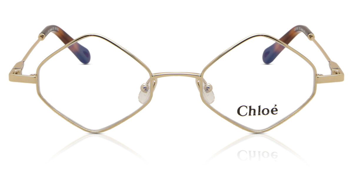 Image of Chloé CE 2158 717 Óculos de Grau Dourados Feminino BRLPT