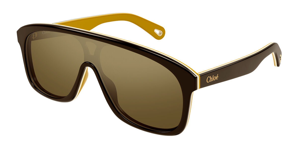 Image of Chloé CH0212S 001 Óculos de Sol Marrons Masculino PRT