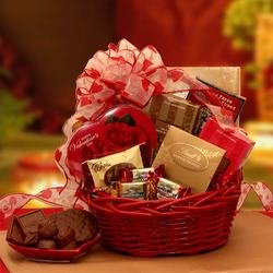Image of Chocolate Inspirations Valentine Gift Basket