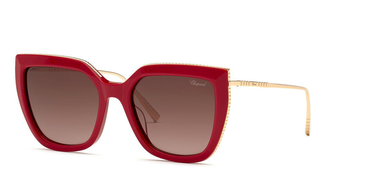 Image of Chopard SCH319M 09LB 54 Lunettes De Soleil Femme Rouges FR