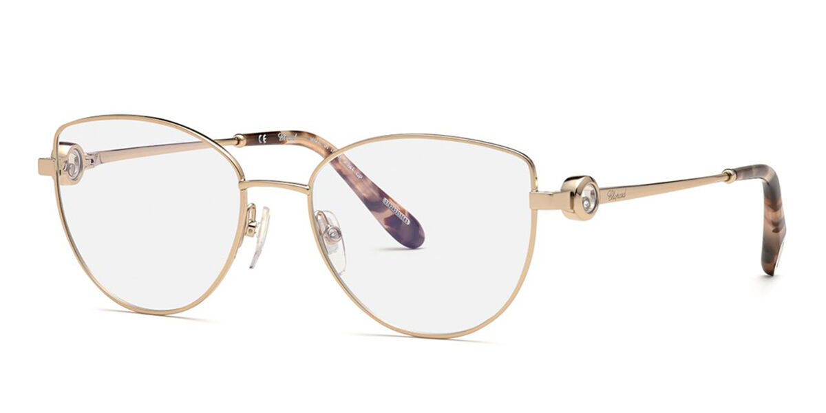 Image of Chopard VCHG02S 0A39 53 Rose-Złote Damskie Okulary Korekcyjne PL