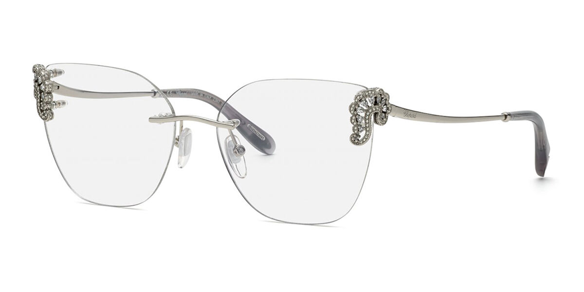 Image of Chopard VCHG04S 579Y 56 Srebrne Damskie Okulary Korekcyjne PL