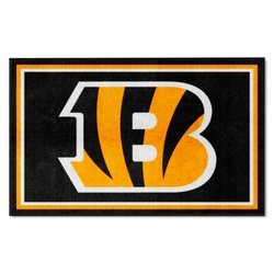 Image of Cincinnati Bengals Floor Rug - 4x6