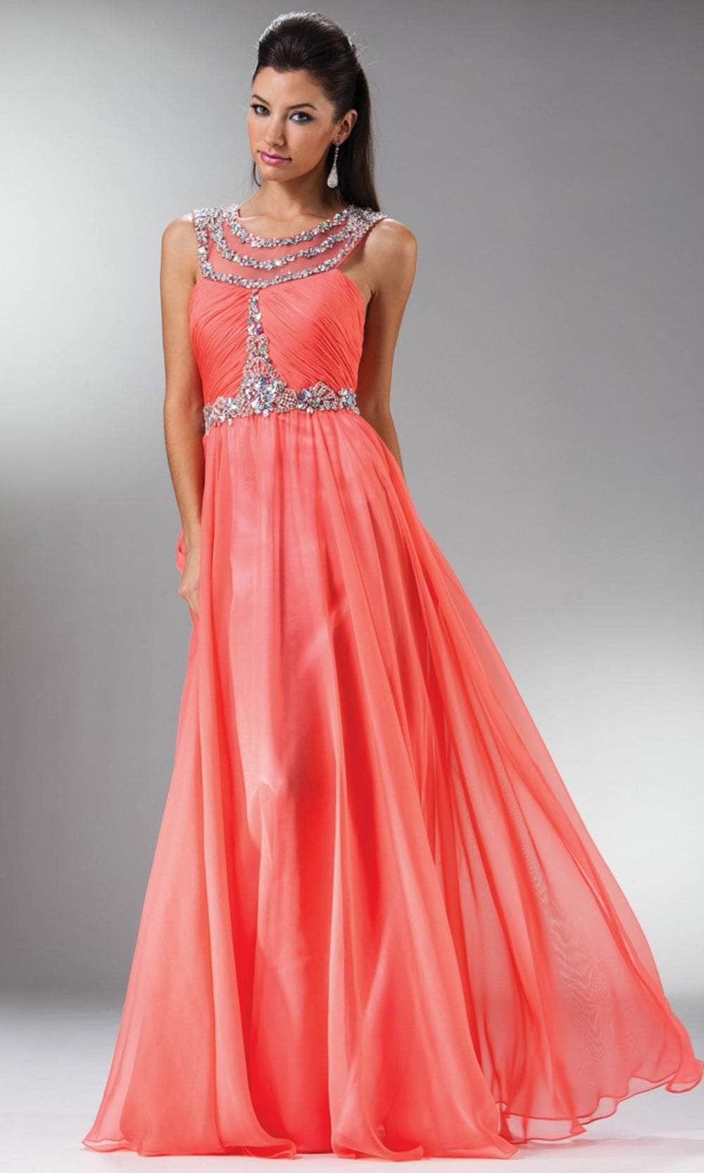 Image of Cinderella Divine 7935 - Jewel Ornate Prom Dress
