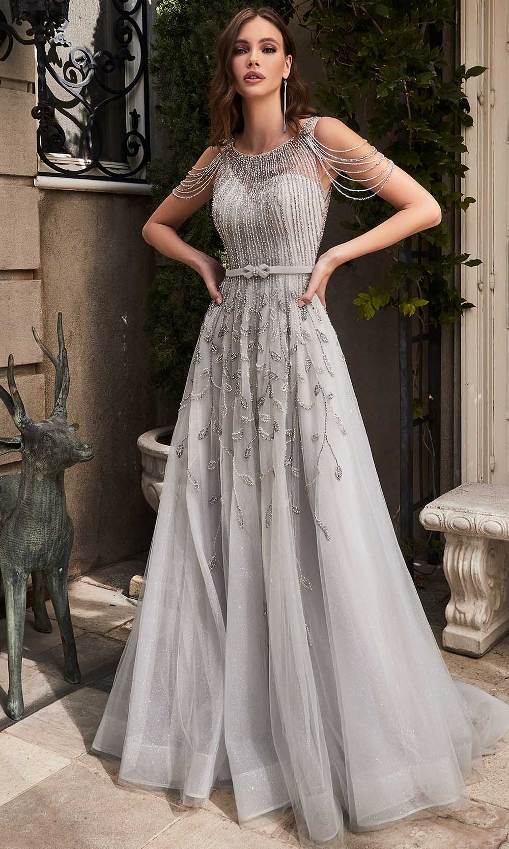 Image of Cinderella Divine B710 - Bateau Neck Bridal Gown