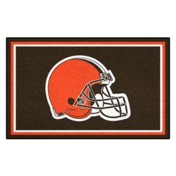 Image of Cleveland Browns Floor Rug - 4x6