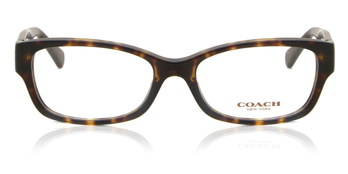 Image of Coach HC6078 5120 Óculos de Grau Tortoiseshell Feminino PRT