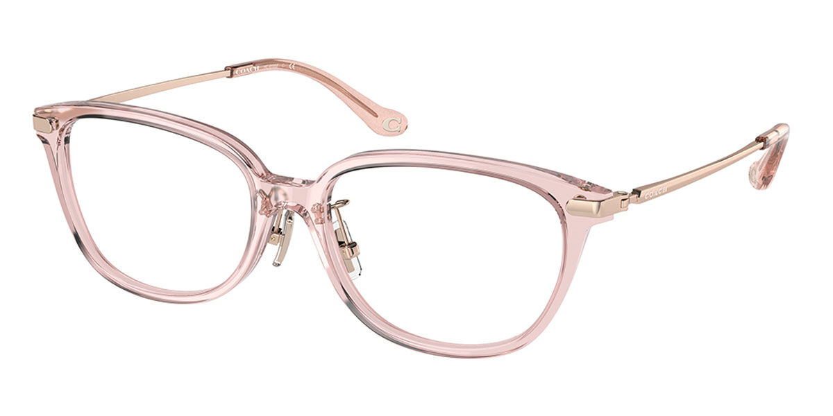 Image of Coach HC6185F Ajuste Asiático 5668 Gafas Recetadas para Mujer Rosas ESP