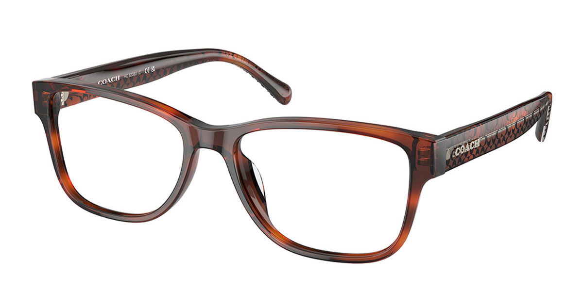 Image of Coach HC6208U Asian Fit 5741 Óculos de Grau Tortoiseshell Feminino PRT