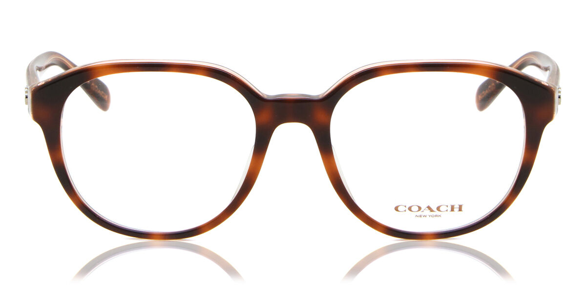 Image of Coach HC6209U Asian Fit 5744 Óculos de Grau Tortoiseshell Feminino PRT