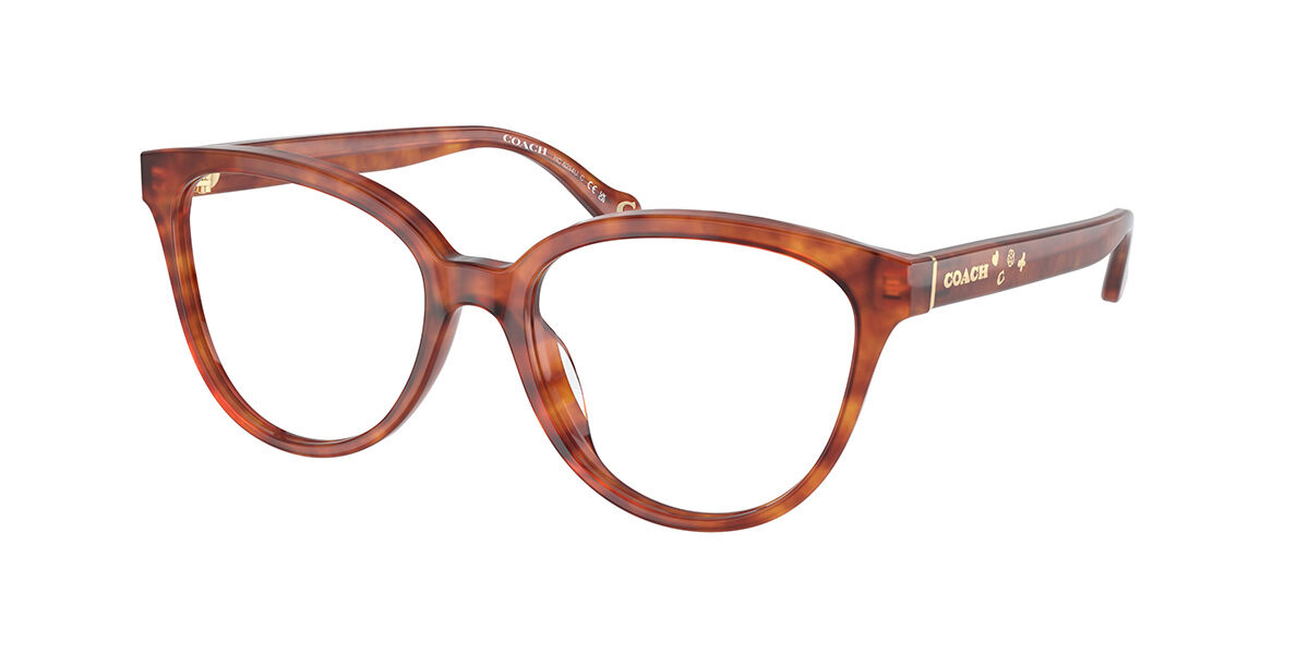 Image of Coach HC6234U 5774 Óculos de Grau Tortoiseshell Feminino PRT