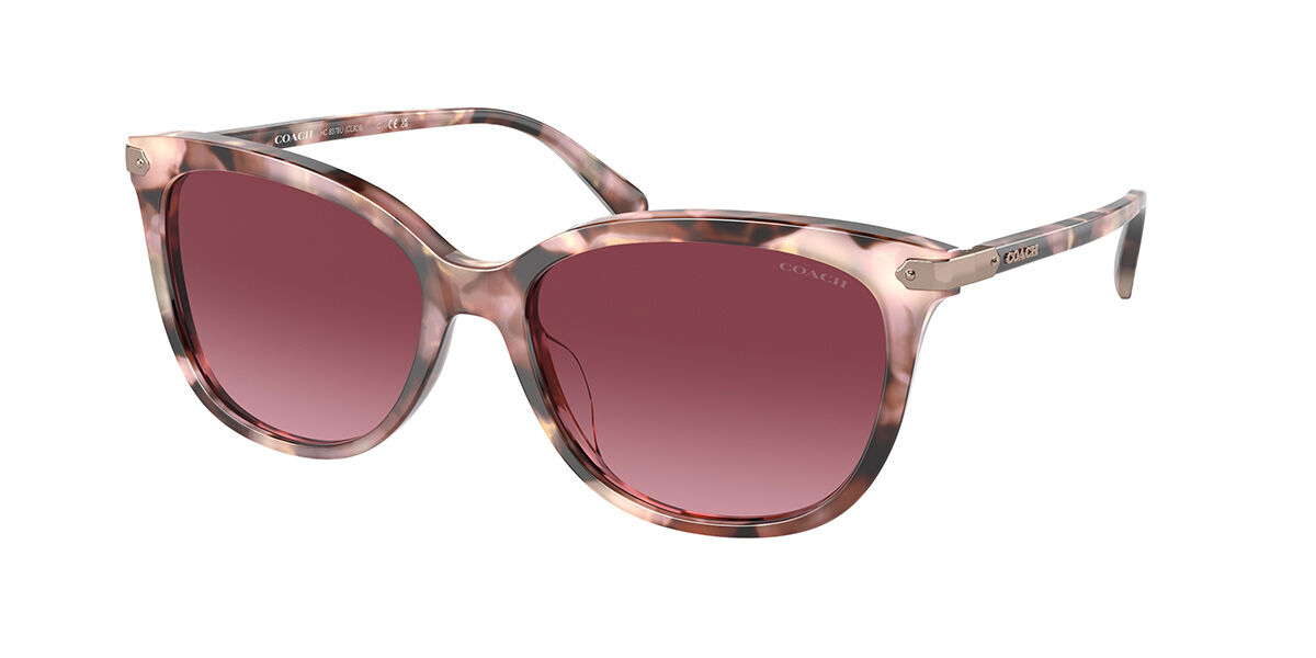 Image of Coach HC8378U CL926 55288H Óculos de Sol Tortoiseshell Feminino PRT