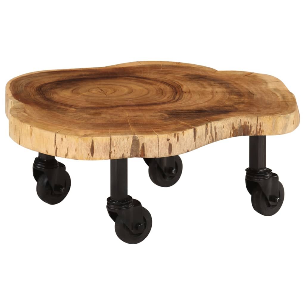 Image of Coffee Table 236"x217"x98" Solid Acacia Wood