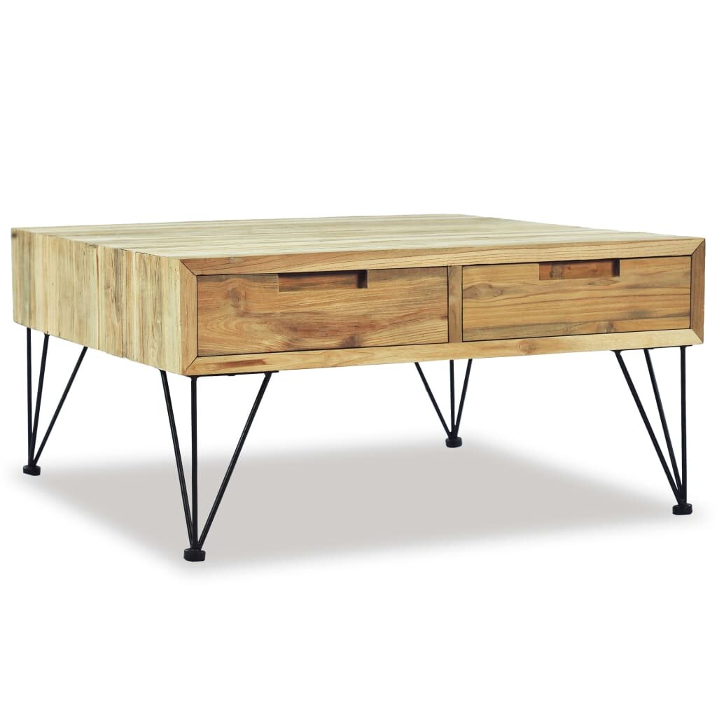 Image of Coffee Table 315"x315"x157" Solid Teak
