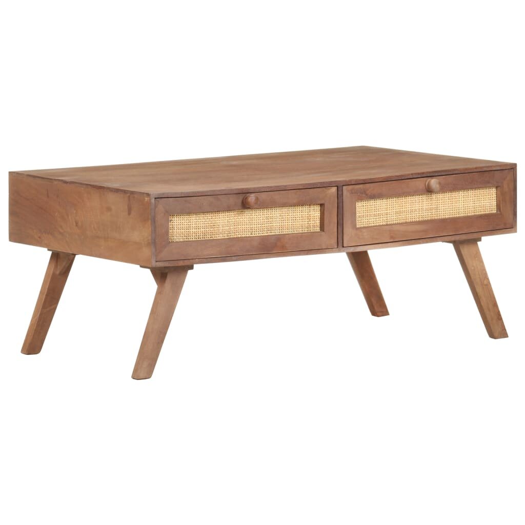 Image of Coffee Table 394"x236"x157" Solid Mango Wood