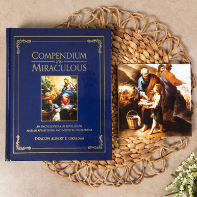Image of Compendium of the Miraculous: an Encyclopedia Revelation and Loaves & Fishes Tile (Gift Set)