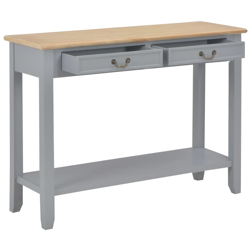 Image of Console Table Gray 433"x137"x314" Wood