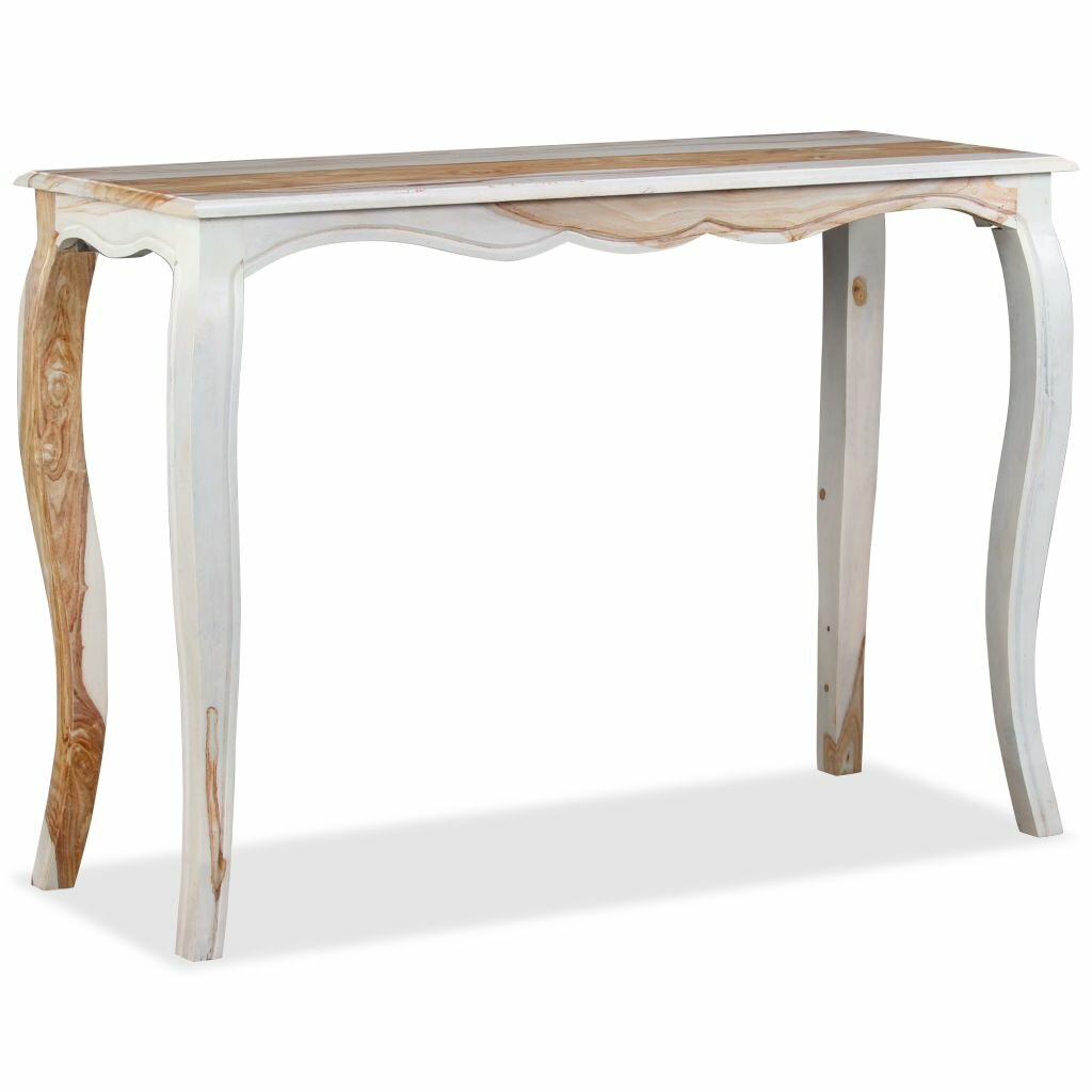 Image of Console Table Solid Sheesham Wood 433"x157"x30"