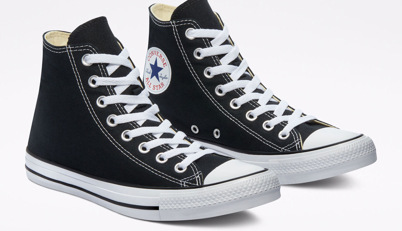 Image of Converse Chuck Taylor All Star Hi Black CZ