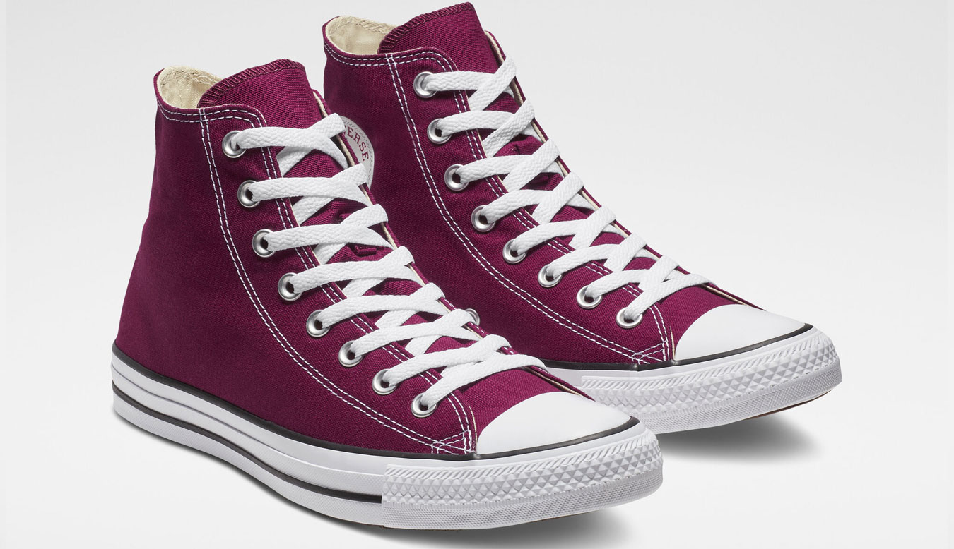 Image of Converse Chuck Taylor All Star Hi Maroon US