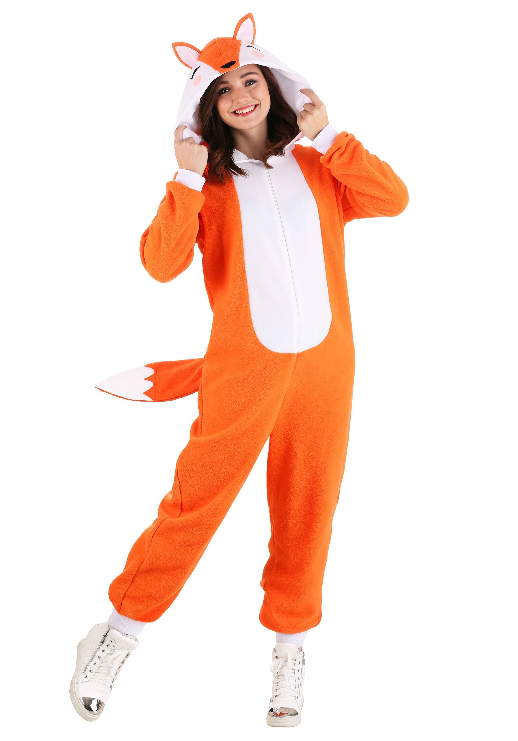 Image of Cozy Fox Adult Costume | Adult Animal Costumes ID FUN7291AD-M