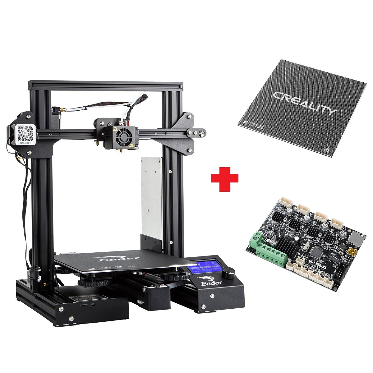 Image of Creality 3D® Customized Version Ender-3Xs Pro 3D Printer With V422 Silent Mainboard+Glass Plate Platform+Magnetic Remo