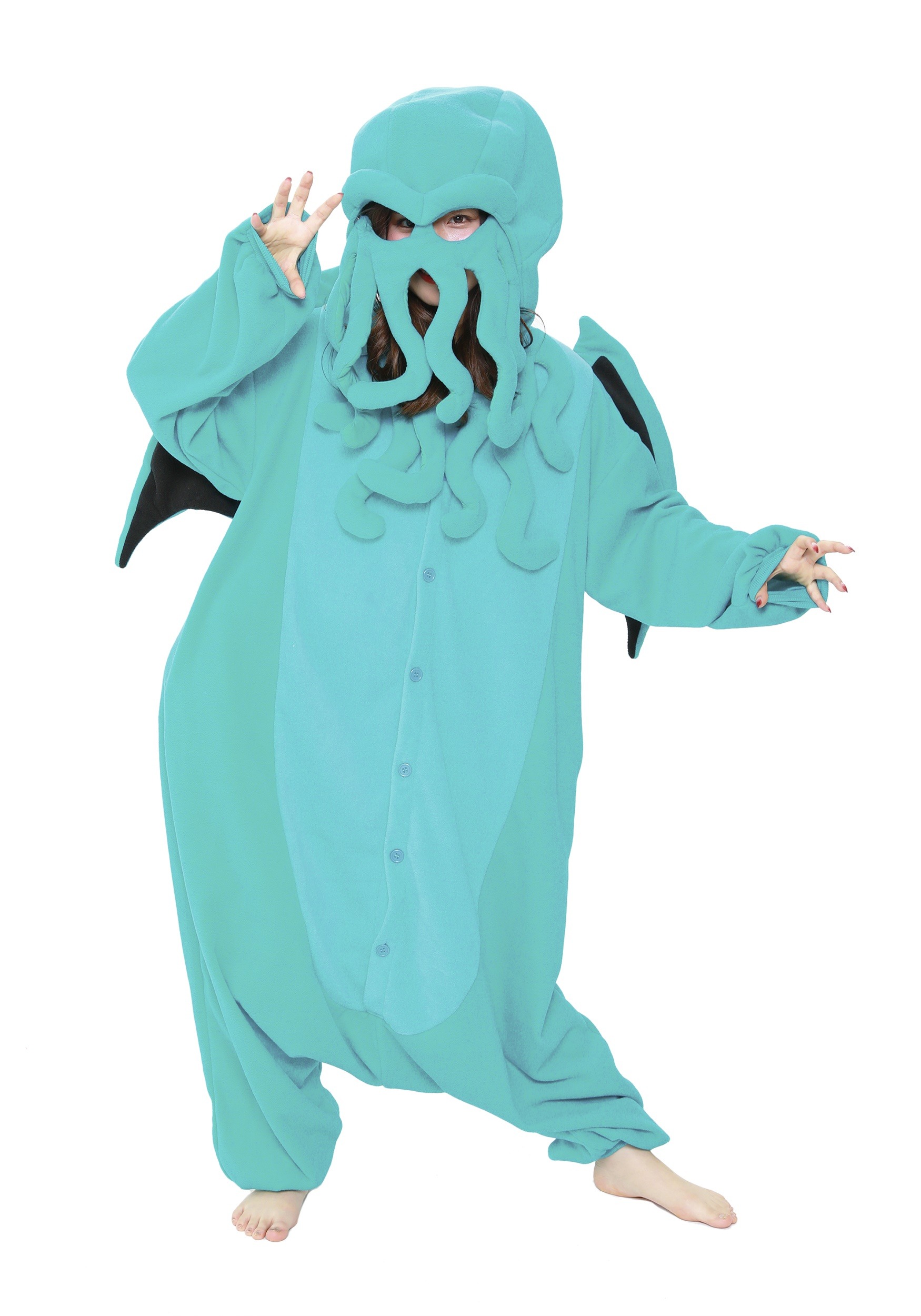 Image of Cthulhu Kigurumi Adult Costume ID SZSZCKG2892-ST