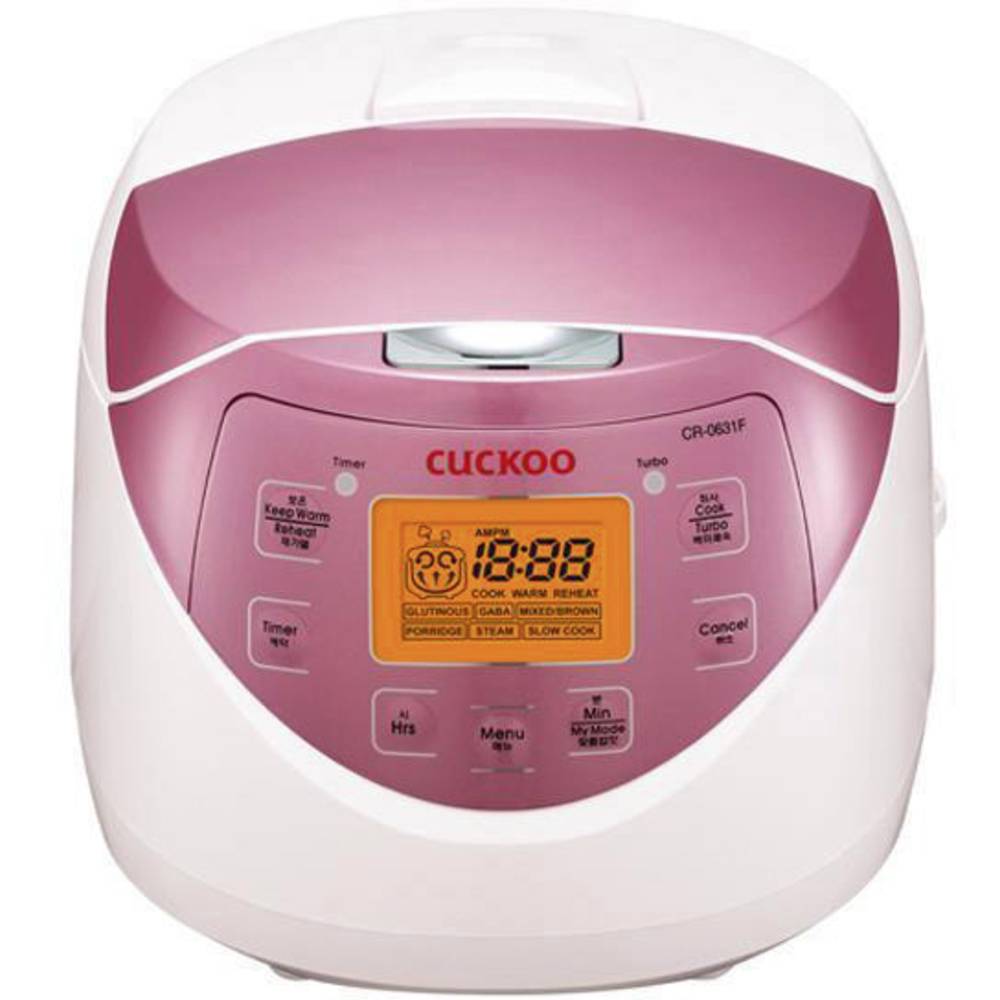 Image of Cuckoo CR-0631F Rice cooker White Pink