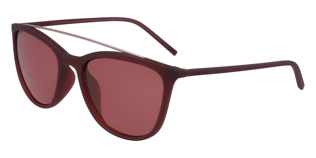 Image of DKNY DK506S 605 54 Lunettes De Soleil Femme Bordeaux FR