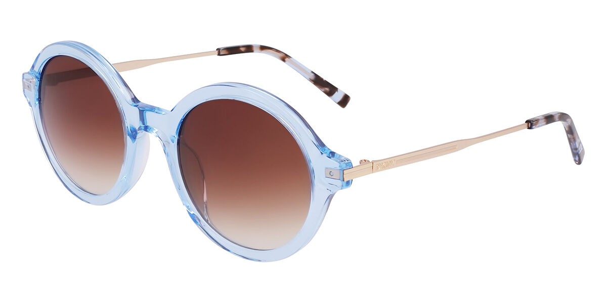 Image of DKNY DK714S 418 Óculos de Sol Azuis Feminino PRT