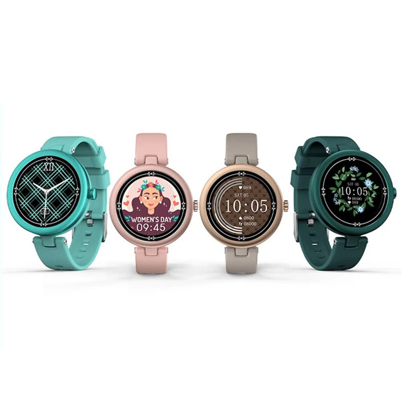 Image of DOOGEE Venus Ultra-light Fashion Women Watch 109 inch Full Touch Screen Heart Rate Monitor Menstrual Cycle Reminder Mul