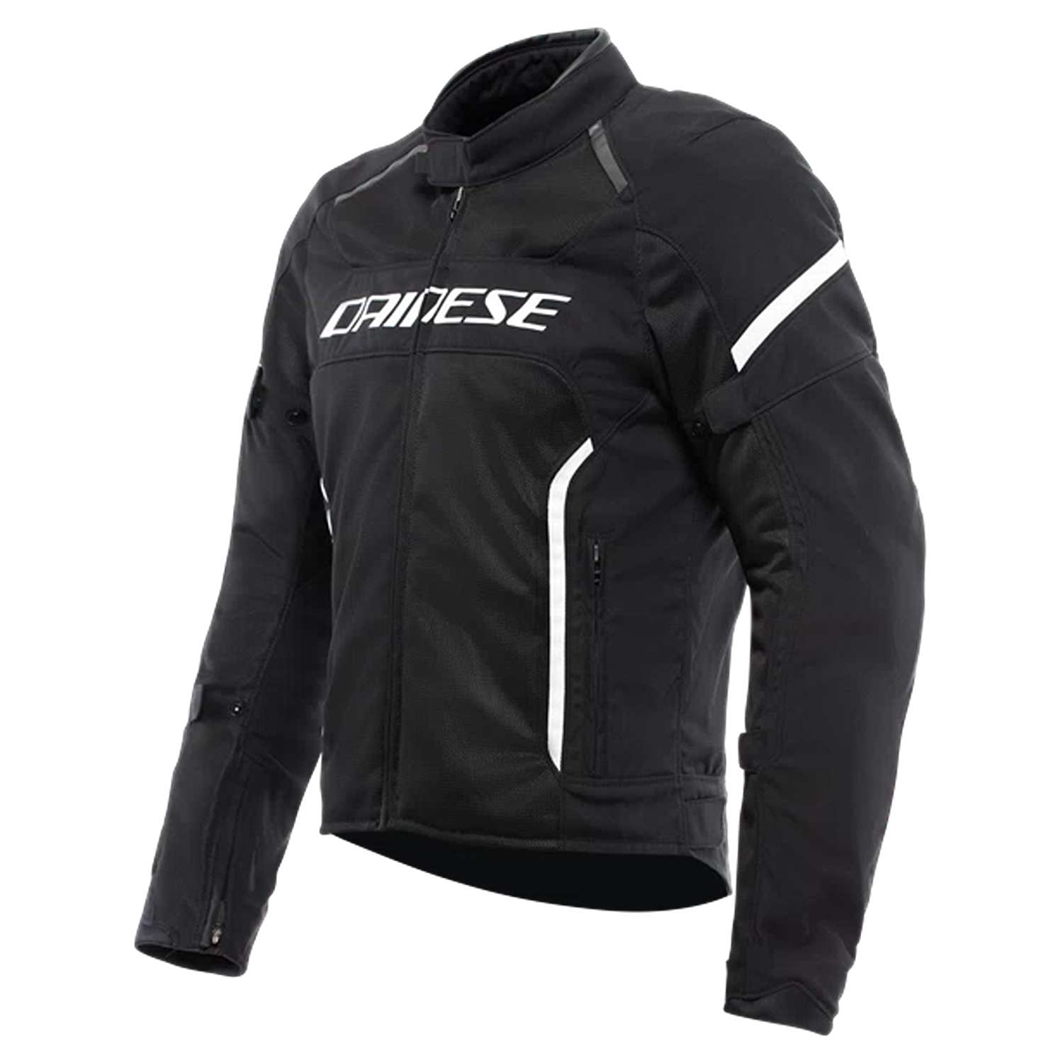 Image of Dainese Air Frame 3 Tex Jacket Black Black White Größe 58