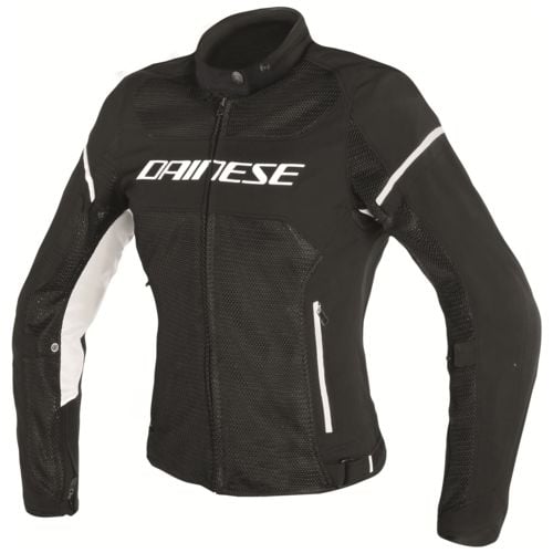 Image of Dainese Air Frame D1 Jacket Lady Black White Size 42 EN