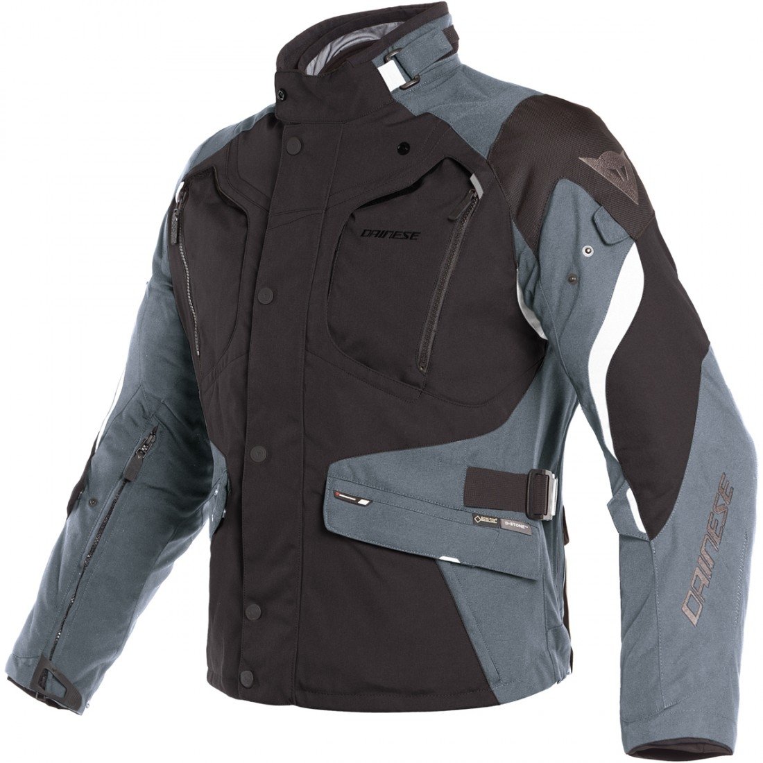 Image of Dainese Dolomiti Gore-Tex Jacket Black Ebony Light Gray Size 46 ID 8052644858662