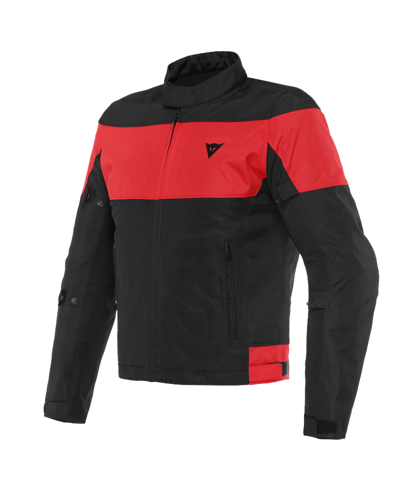 Image of Dainese Elettrica Air Tex Jacket Black Lava Red Size 54 ID 8051019269577