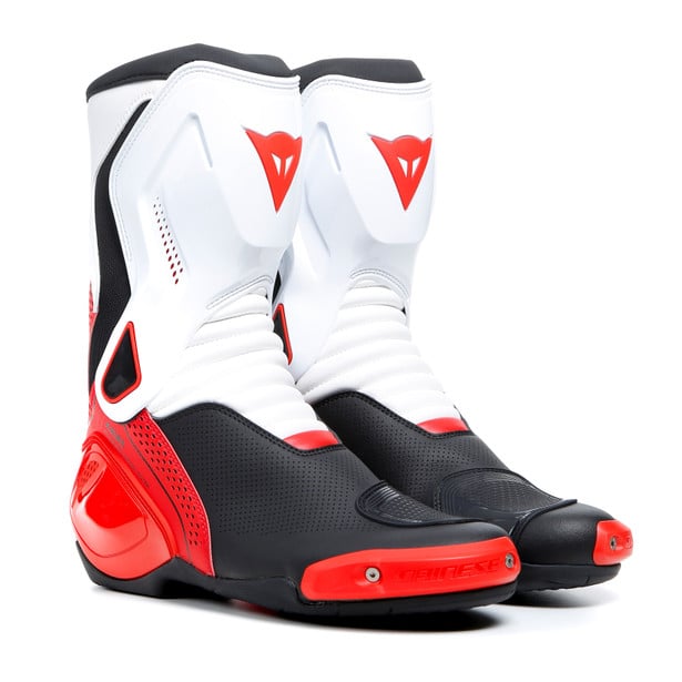 Image of Dainese Nexus 2 Air Boots Black White Lava Red Size 42 EN