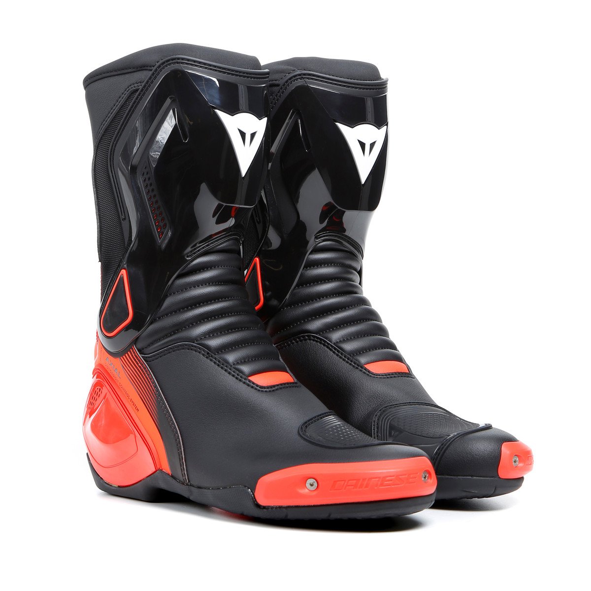 Image of Dainese Nexus 2 Boots Black Fluo Red Size 45 EN