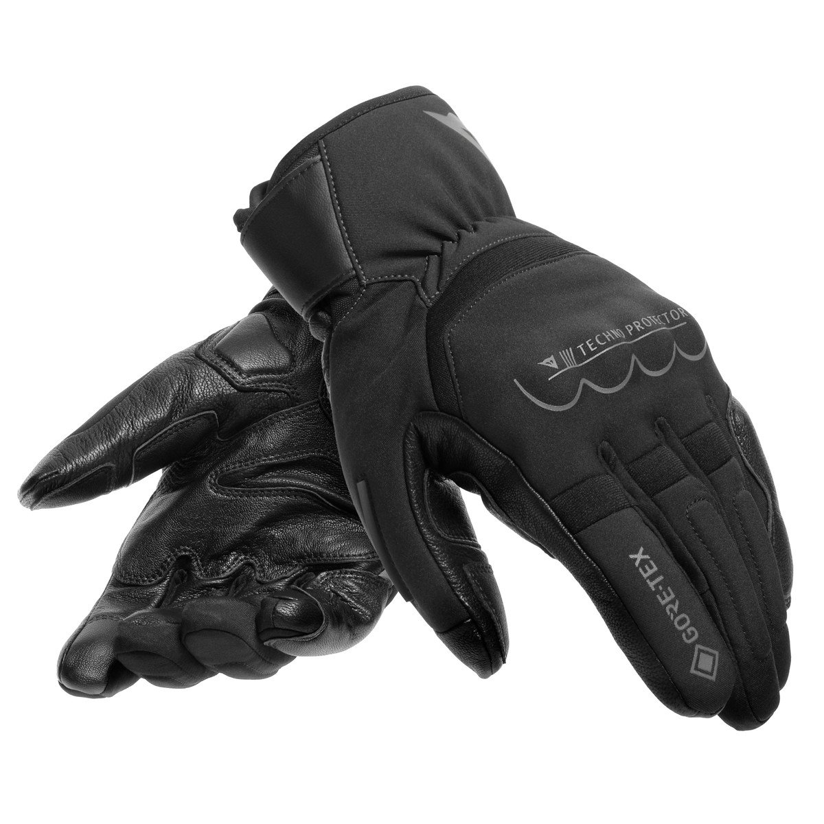 Image of Dainese Thunder Gore-Tex Schwarz Handschuhe Größe XS